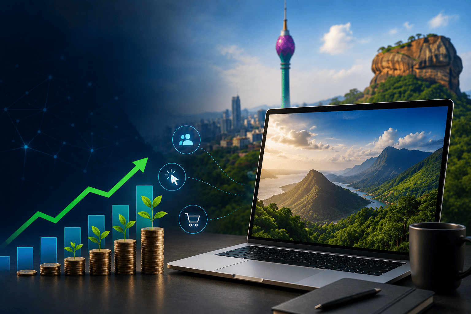 Professional Web Design in Sri Lanka: How to Turn Clicks into Sustainable Revenue